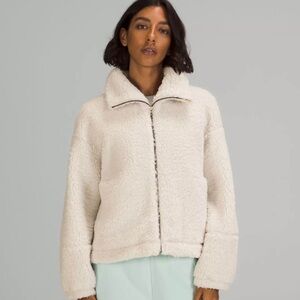 Lululemon cream sherpa Jacket
